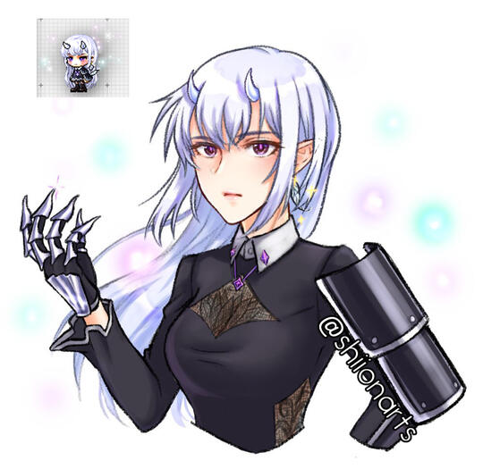 Halfbody (Sketch style)