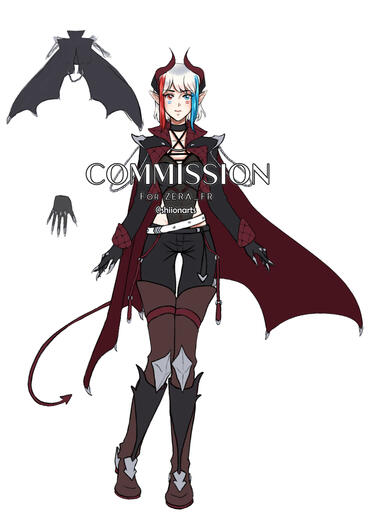 Colored Fullbody + design